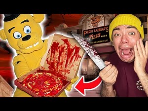 ATTACKED BY FREDDY FAZBEAR AT 3AM!! ( Five Nights at Freddy's Song is REAL!! )