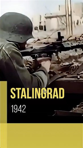 Stalingrad 1942: colorized footage