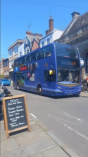 First West Bus Route 376 at Wells, Market Place