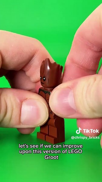 Let's go upgrade this LEGO Groot minifigure to make him more size accurate to his Guardians of the Galaxy 1 full-grown appearance! The brick-built arms and legs of this figure were inspired by @dylanallthemost (on IG) Thank you @cope_cameron (on IG) for suggesting this idea! You can get the instructions for many of my LEGO creations on my Rebrickable page with the link in my bio! 🔗👆 #lego #marvel #legomarvel #groot #legogroot @LEGO