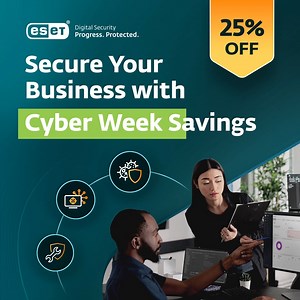 Protect Your Business: 25% Off ESET Cybersecurity! Progress protected—so your business keeps moving forward. Stay one step ahead with powerful and easy-to-manage digital security for business. Leave security to ESET and focus on what matters most. Offer ends Dec 2 - Act Now! 🔗 https://bit.ly/3AHrINA | ESET