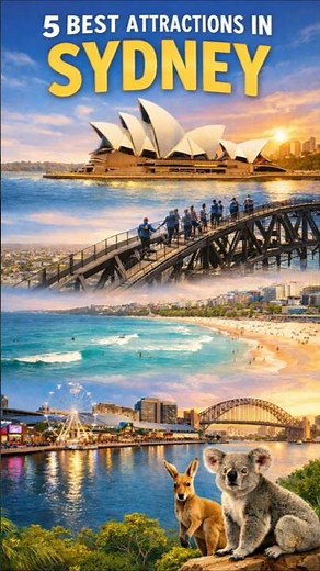 5 Best Attractions in Sydney 🇦🇺 | Top5Trip.