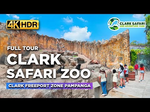 Full Tour of CLARK SAFARI and Adventure Park 2024 | TOP Attraction in Clark Pampanga【4K HDR】