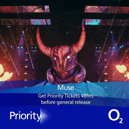430 reactions · 24 shares | Get Priority Tickets to see Muse live across London and Manchester in September and October this year | O2 | Facebook