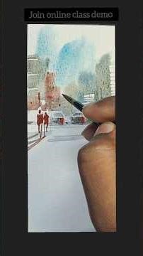 viral demonstration #wipartwork #watercolorpainting #painting #art #watercolorart #artwork #arttutor