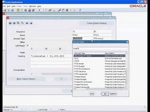 01 GL TRAINING COURSE 11 FSG Oracle Financial شرح اوريكال بالعربي