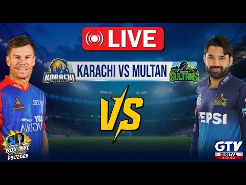 KK vs MS Live | PSL Live Match Today | Karachi vs Multan | KK vs MS Live Match | PSL Live Scorecard