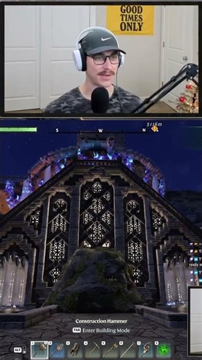 Night time lookin good!! | #timberbuilds on #Twitch