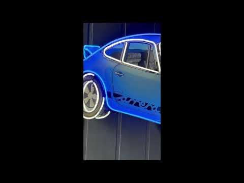 PCARMARKET Auction: Custom Made 1973 Porsche Carrera RS Neon Sign