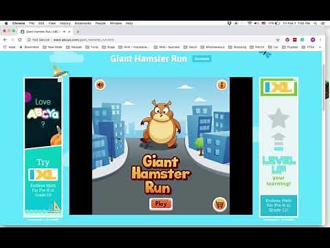 ABC ya Giant Hamster Run