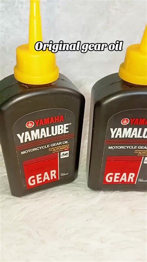 Original gear oil #yamaha #yamalube #yamalubegearoil #gearoil