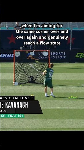 THIS Is What A “Flow State” Looks Like 🔒🎯 #challenge #lacrosse #accuracy
