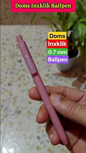 Doms Inxklik 0.7 mm Ballpen Review 🖊️ Best Retractable Pen