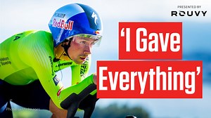 Primoz Roglic reflects on his 12th-place finish in the UCI World Championships 2024 time trial, admitting it was a tough challenge following his recovery from the Vuelta a España. Despite the struggle, Roglic gave it his all on the course. We also hear from silver medalist Filippo Ganna (Italy) and Magnus Sheffield (USA), who finished 13th. This is presented by ROUVY. For more UCI Road World Championships coverage, visit: https://flosports.link/4dlWqZI #UCIRoadWorlds | FloBikes