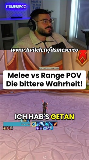 Melee vs Range POV - die bittere Wahrheit!
