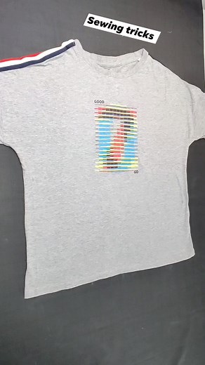 42K views · 550 reactions | Reuse old T-shirt Hacks #reel #facebookreel #viralreel #oldtshirthacks #sewingtricks | Creativity With Reena | Facebook