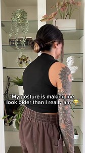 I never realized how my slouch was aging me until I corrected my posture. It's true, age is just a number, but posture matters!. | Exploring History Reels