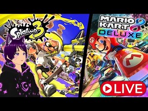 🔴MARIO KART AND SPLATOON WITH YOU GUYS :D | Tuesday LIVE