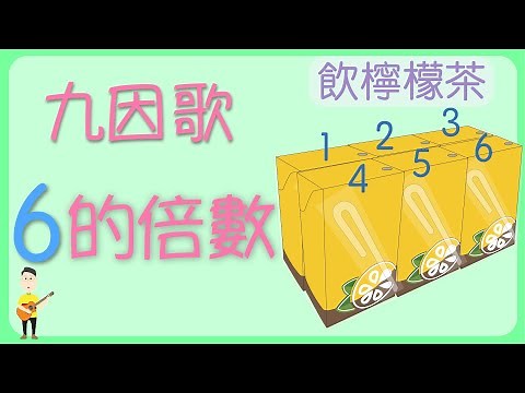 九因歌(6)_6的倍數_乘數表_粵語廣東話兒歌_樂在課中_Music Therapy In Class Hong Kong_CNCMS
