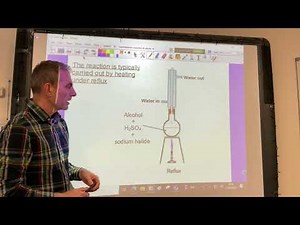 REACTION OF ALCOHOLS WITH HYDROGEN HALIDES