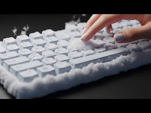 AI Keyboard ASMR for Sleep | Gentle Typing Sounds (No Music)