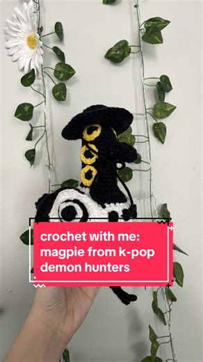 Crochet con Magpie de K-Pop Demon Hunters