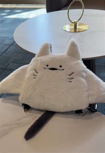 Catch the Wave of Style: Manta Ray Embroidered Backpack