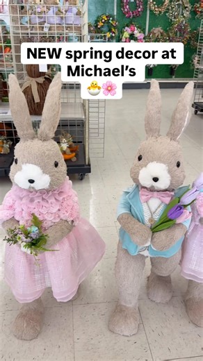 NEW spring + Easter arrivals at Michael’s 🐣🌸 #michaels #shopwithme #spring #shoppingvlog