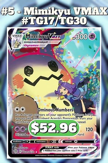 Top 10 Rarest & Most Expensive Pokémon Sword & Shield: Brilliant Stars Trainer Gallery Cards #top10