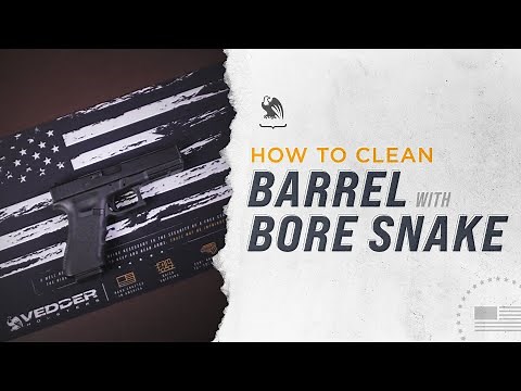 How to clean your barrel with a BoreSnake