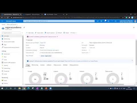 Azure Lecture 1: Azure Cognitive Search Service