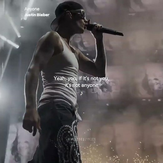 Justin Bieber - Anyone Lyrics