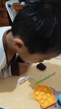 tutorial Membuat Keong / siput dari Clay, kegiatan Anak TK