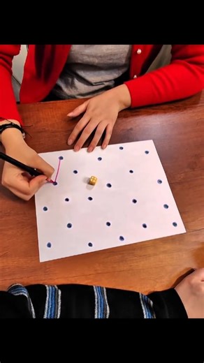 Best Kids Activities on Instagram: "🛑 Stop scrolling and SAVE this for your next restaurant wait! 🍽️ ( Cc @codigo.95 ) The classic Dots game turned into a race! 🎲✍️ All you need is paper, a pen, and a die.⠀ ⠀ How to play:⠀ 1️⃣ Draw dots in staggered rows.⠀ 2️⃣ Roll the die.⠀ 3️⃣ Draw that many lines.⠀ 4️⃣ Close a triangle to claim it!⠀ ⠀ Who do you think won this round? Pink or Purple? 👇⠀ ⠀ ⠀ SHARE 👉👉👉 ✨SHARE 👉👉👉✨⠀⠀ ⠀⠀ ⠀⠀ What do you think of this activity? Would your child enjoy this?