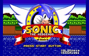 【自打通关】MD 索尼克1改版 Sonic the Hedgehog AGX