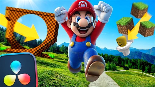 达芬奇免费版：Fusion模块打造拼图过渡动画