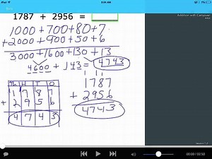 18 reactions | Tabtor Math - Adding 4 digit numbers with regrouping. An excellent video showing multiple strategies. | Thinkster Learning | Facebook