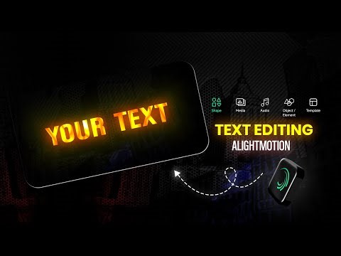 🚀 Viral Text Editing in Alight Motion – Make Your Edits Stand Out!