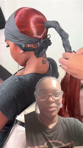 This invisible ponytail technique is insane #hairmagic #transformation #shorts