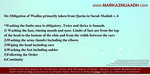 59 shares | A Simple Demonstration of How to Perform Wudu Correctly!...