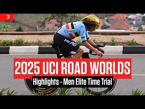 2025 UCI Road World Championships Men Elite Time Trial Highlights