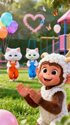 Monkey and cats , dancing yesss !🙉😻#cat #monkey #viral #viralshorts #shorts #funny #cute #comedy