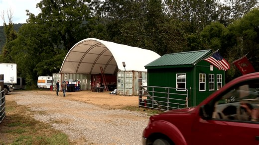 Volunteer-operated Helene aid continues as Blue Collar Relief opens new Cruso location