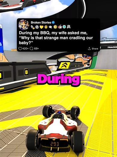 During my BBQ, my wife asked me, “Why is that strange man cradling our baby?” #reddit #redditreadings