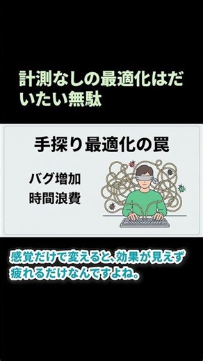 計測なしの最適化はだいたい無駄