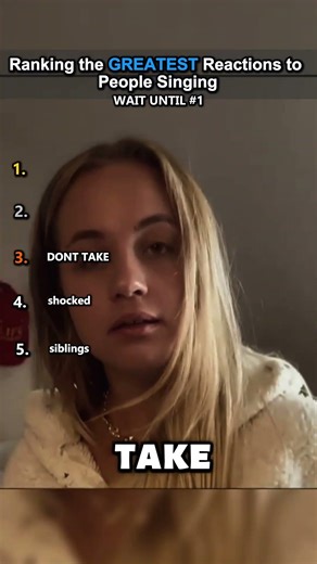 Ranking the BEST Reactions to People Singing pt 2