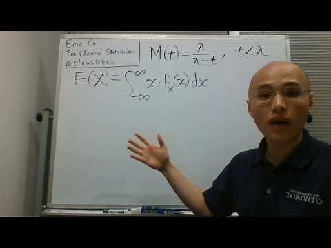 Obtaining the Expected Value of the Exponential Distribution Using the Moment Generating Function