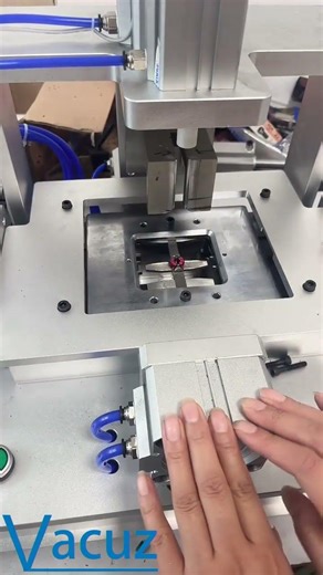 60 Cylinder Press Automatic Common Mode Toroidal Inductor Coil Lead Wire Pin Cutting Forming Machine