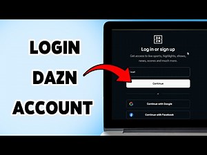 How To Login DAZN Account | DAZN Sports Profile Sign In Guide 2025