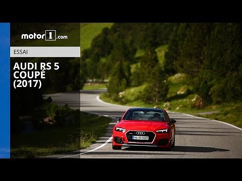 Audi RS5 Coupé Quattro (2017) : notre essai en vidéo